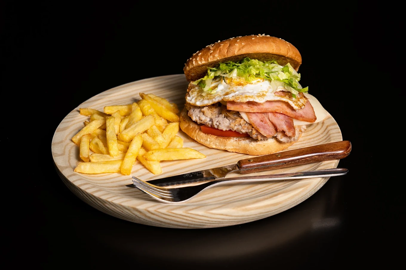 Hamburguesas, pizzas y raciones